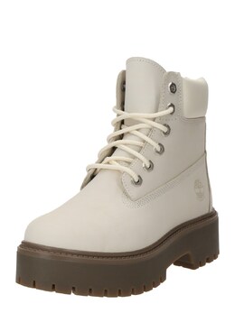 Timberland: Белые ботинки 