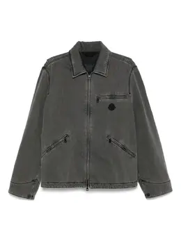 Moncler: Чёрная рубашка 