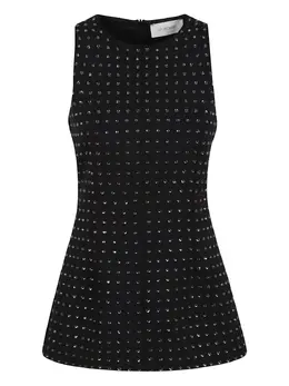 Sportmax: Чёрная майка 
