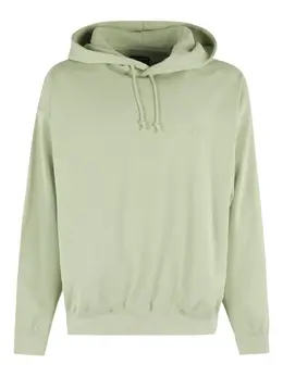 Y-3: Зелёная толстовка 