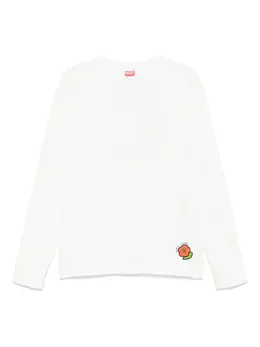 Kenzo: Белая футболка 