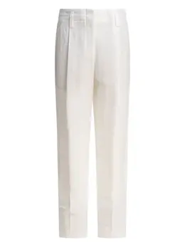 Brunello Cucinelli: Льняные брюки 