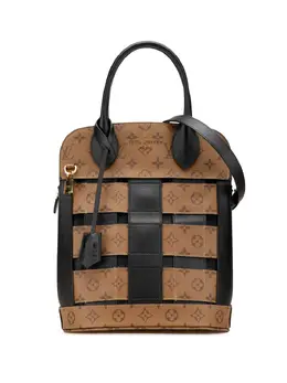 Louis Vuitton Pre-Owned: Чёрная сумка-шоппер 