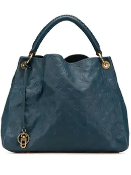Louis Vuitton Pre-Owned: Голубая сумка 