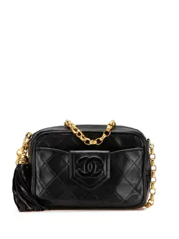 CHANEL Pre-Owned: Чёрная сумка 