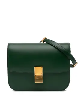 Céline Pre-Owned: Зелёная сумка через плечо 