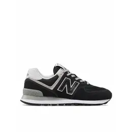 New Balance: Чёрные кроссовки 