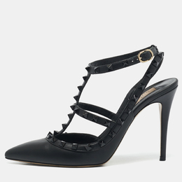 Valentino: Чёрные туфли  Rockstud