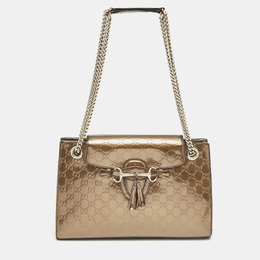 Gucci: Коричневая сумка 