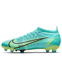 Nike: Зелёные кроссовки  Mercurial