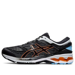 Asics: Чёрные кроссовки 