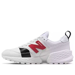 New Balance: Белые кроссовки  574