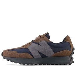 New Balance: Коричневые кроссовки  327