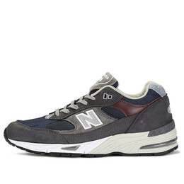 New Balance: Серые кроссовки  991