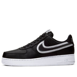 Nike: Чёрные кроссовки  Air Force 1