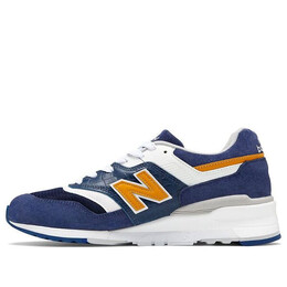 New Balance: Синие кроссовки  997