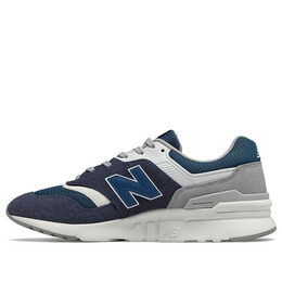 New Balance: Голубые кроссовки  997