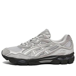 Asics: Серые кроссовки 
