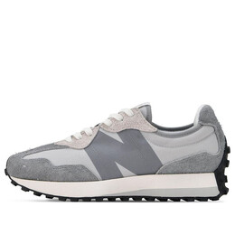 New Balance: Серые кроссовки  327