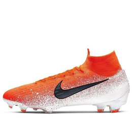 Nike: Оранжевые кроссовки  Mercurial