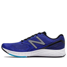 New Balance: Синие кроссовки 