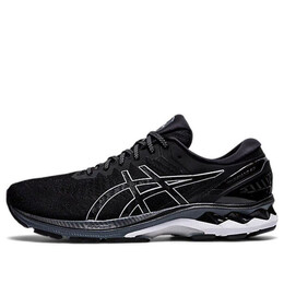 Asics: Чёрные кроссовки 