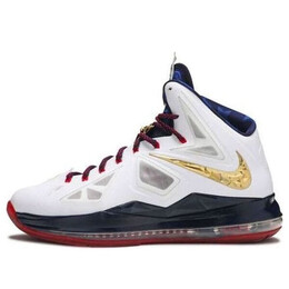 Nike: Белые кроссовки  Lebron 10
