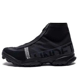 Adidas: Чёрные кроссовки  Undefeated