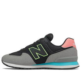 New Balance: Чёрные кроссовки  574