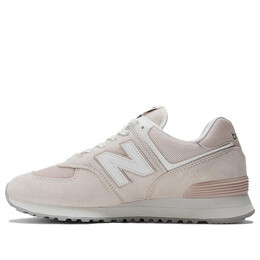 New Balance: Розовые кроссовки  574