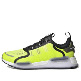 Adidas: Жёлтые кроссовки  NMD