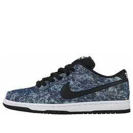 Nike: Синие кроссовки  Dunk Low Premium