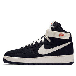 Nike: Чёрные кроссовки  Air Force 1