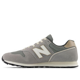 New Balance: Серые кроссовки  373