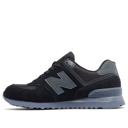 New Balance: Чёрные кроссовки  574