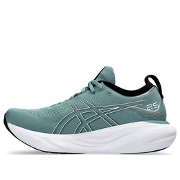 Asics: Зелёные кроссовки 