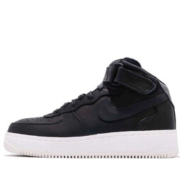 Nike: Чёрные кроссовки  Air Force 1