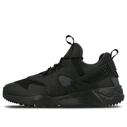 Nike: Чёрные кроссовки  Air Huarache