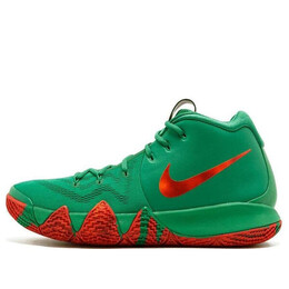 Nike: Зелёные кроссовки  Kyrie 4