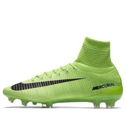 Nike: Зелёные кроссовки  Mercurial