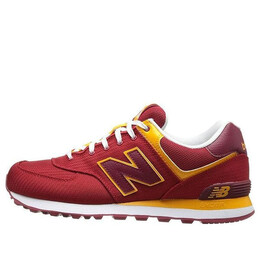 New Balance: Красные кроссовки  574