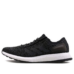 Adidas: Чёрные кроссовки  PureBoost