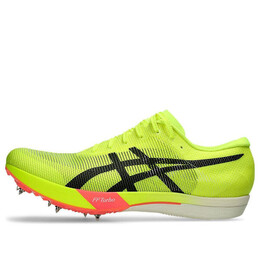 Asics: Жёлтые кроссовки 