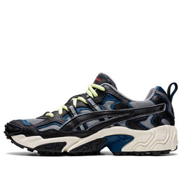 Asics: Чёрные кроссовки 