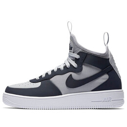 Nike: Серые кроссовки  Air Force 1
