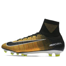 Nike: Оранжевые кроссовки  Mercurial