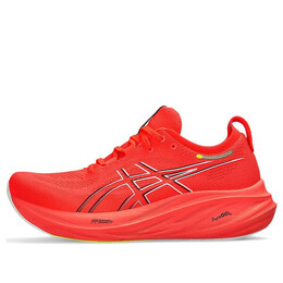 Asics: Красные кроссовки 