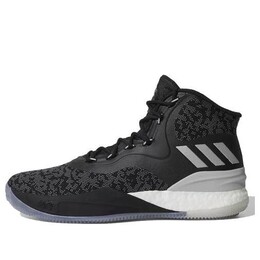 Adidas: Чёрные кроссовки  Derrick Rose