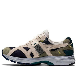 Asics: Зелёные кроссовки 