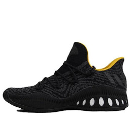 Adidas: Чёрные кроссовки  Crazy